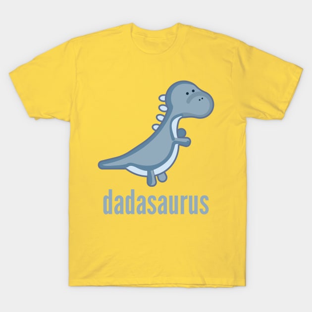 Dadasaurus Shirt Dinosaur Family Shirt Set T-Shirt by DoggyStyles